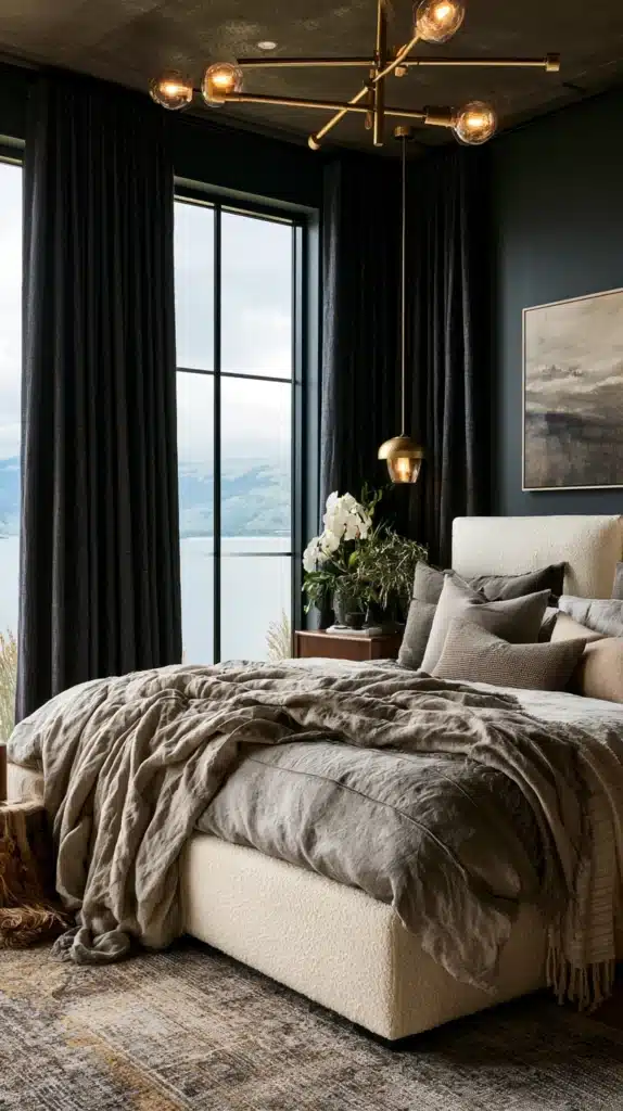15 Soft Black Bedroom Ideas That Feel Warm, Not Harsh 9 ia 8