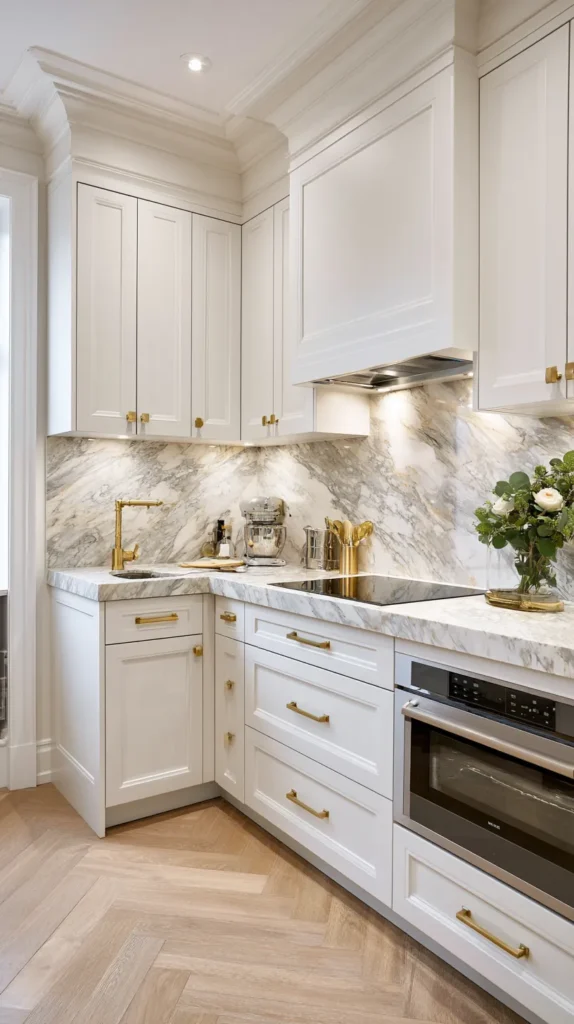 15 Warm White Kitchen Ideas That Feel Soft, Not Sterile 4 jk 3