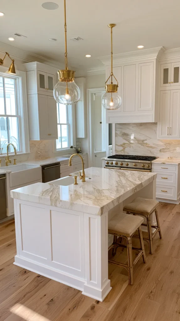 15 Warm White Kitchen Ideas That Feel Soft, Not Sterile 5 jk 4