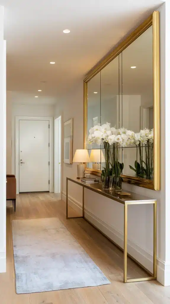 14 Gold Accent Entryway Ideas for a Stunning First Impression 2 pa 1