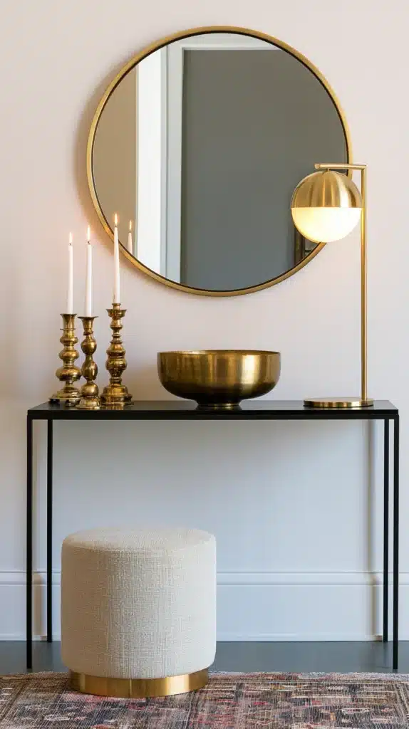 14 Gold Accent Entryway Ideas for a Stunning First Impression 5 pa 4