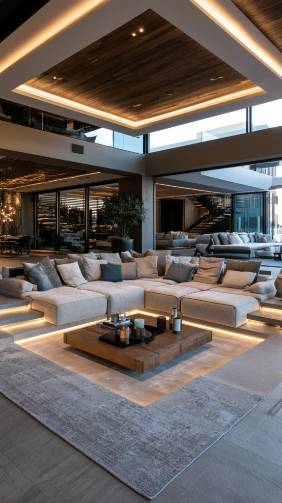 15 Sunken Seating Area Ideas for a Cozy Conversation Space 11 rf 10 3
