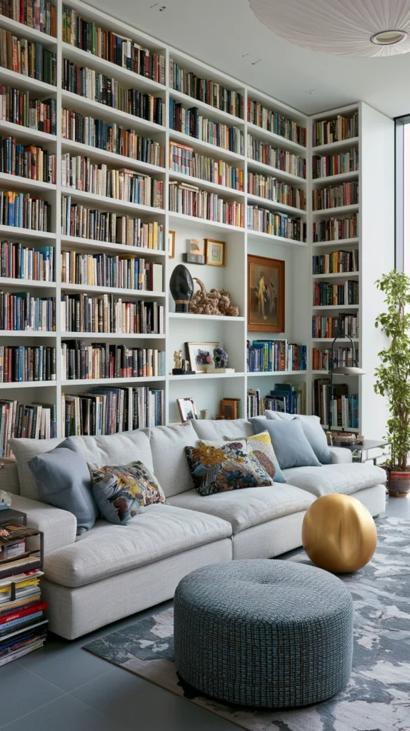 14 Home Library Wall Ideas for Cozy, Collected Interiors 13 rf 12 2