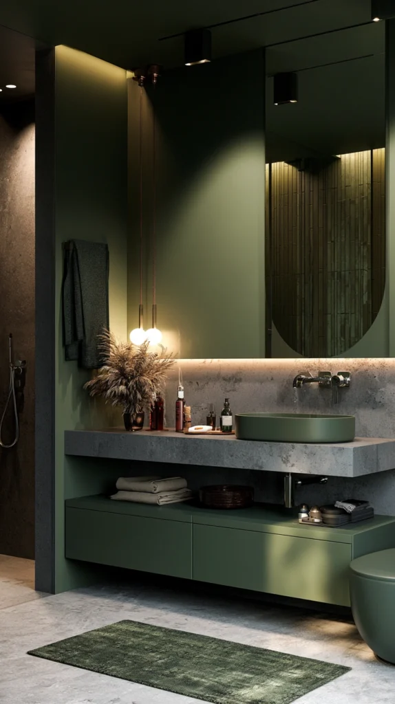 14 Moody Green Bathroom Ideas 15 rf 14 1