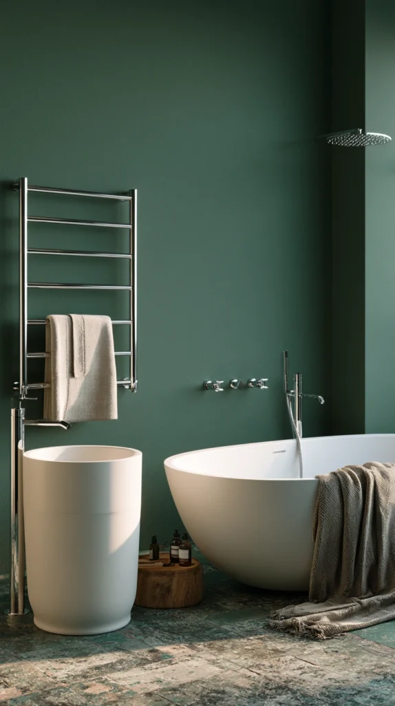14 Moody Green Bathroom Ideas 4 rf 3 1