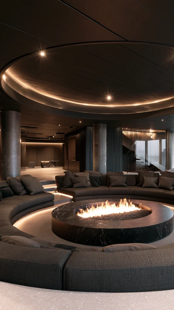 15 Sunken Seating Area Ideas for a Cozy Conversation Space 4 rf 3 3