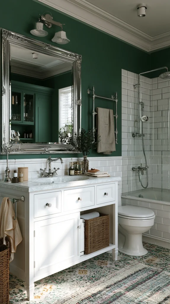 14 Moody Green Bathroom Ideas 7 rf 6 1