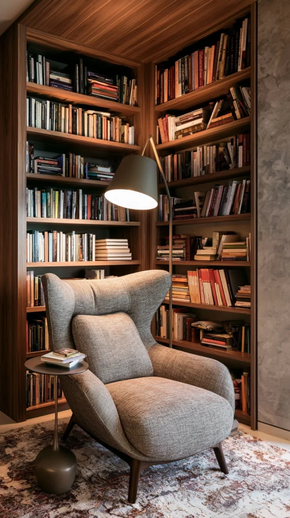 14 Home Library Wall Ideas for Cozy, Collected Interiors 7 rf 6 2