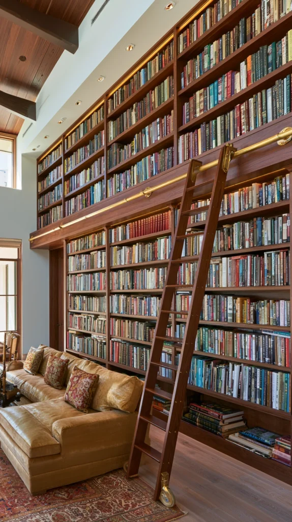 14 Home Library Wall Ideas for Cozy, Collected Interiors 8 rf 7 2
