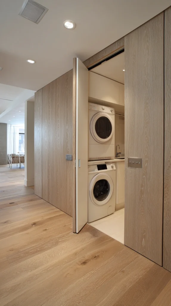 15 Laundry Closet Ideas for Tiny Apartments (Hidden and Stylish) 15 rq 13 1