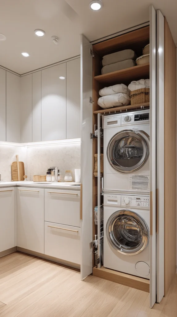 15 Laundry Closet Ideas for Tiny Apartments (Hidden and Stylish) 10 rq 9 1