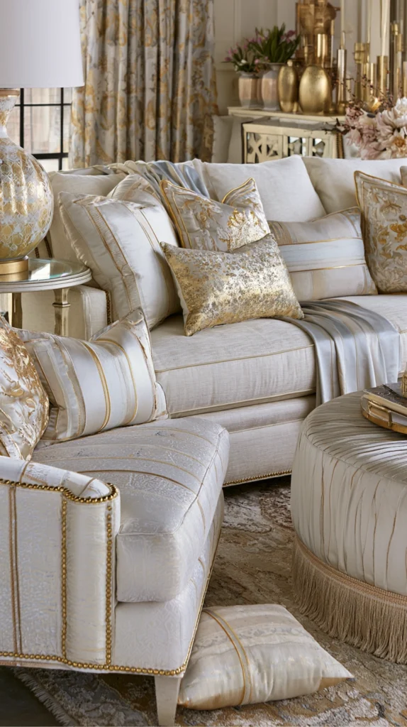 15 Gold Accent Living Room Ideas That Feel Elegant and Expensive 14 tr 13