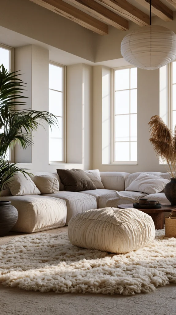 14 Soft Minimalism Living Room Ideas (Warm, Not Cold) 6 vd 5