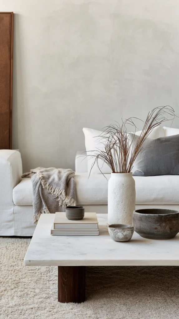 14 Soft Minimalism Living Room Ideas (Warm, Not Cold) 8 vd 7