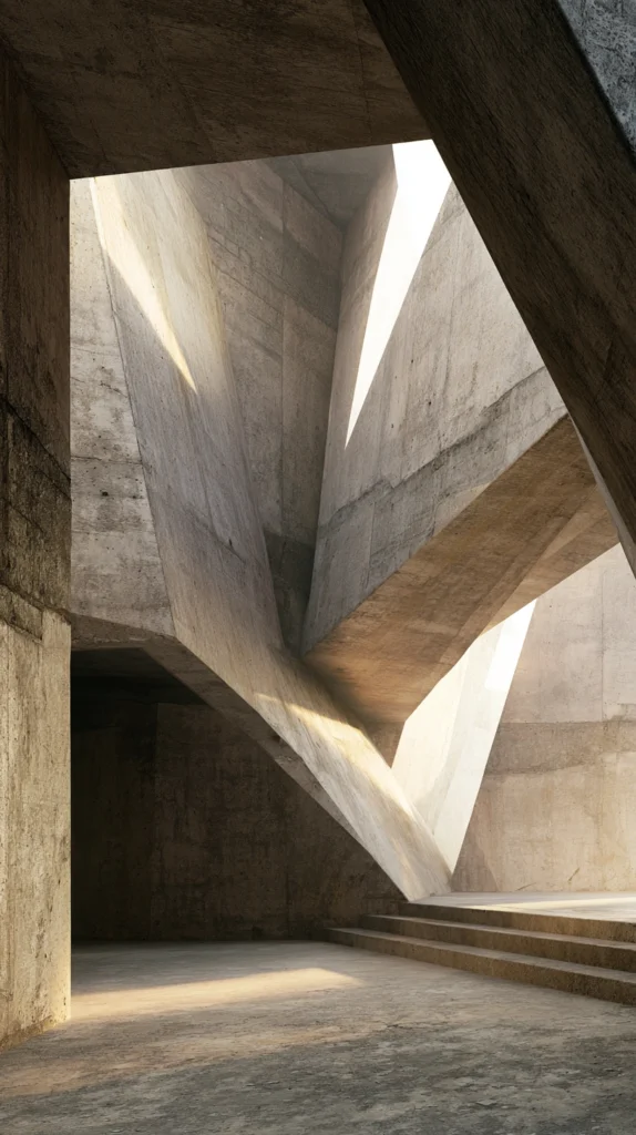 14 Organic Brutalism Interior Ideas 2 vf 1 2