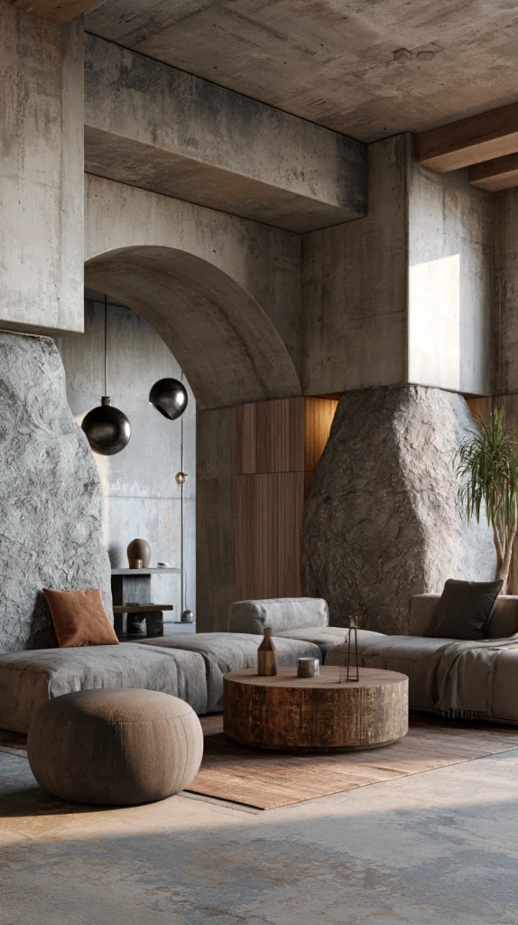 14 Organic Brutalism Interior Ideas 15 vf 14 2