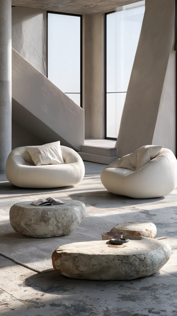 14 Organic Brutalism Interior Ideas 5 vf 4 2