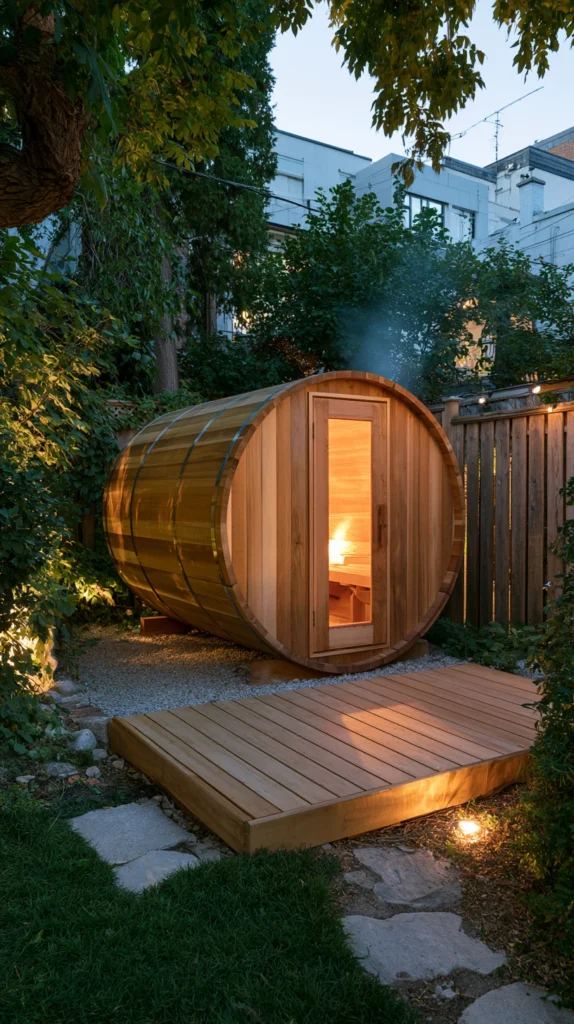 15 Backyard Wellness Garden Ideas (Sauna, Cold Plunge, Zen Corners) 2 vg 1 3