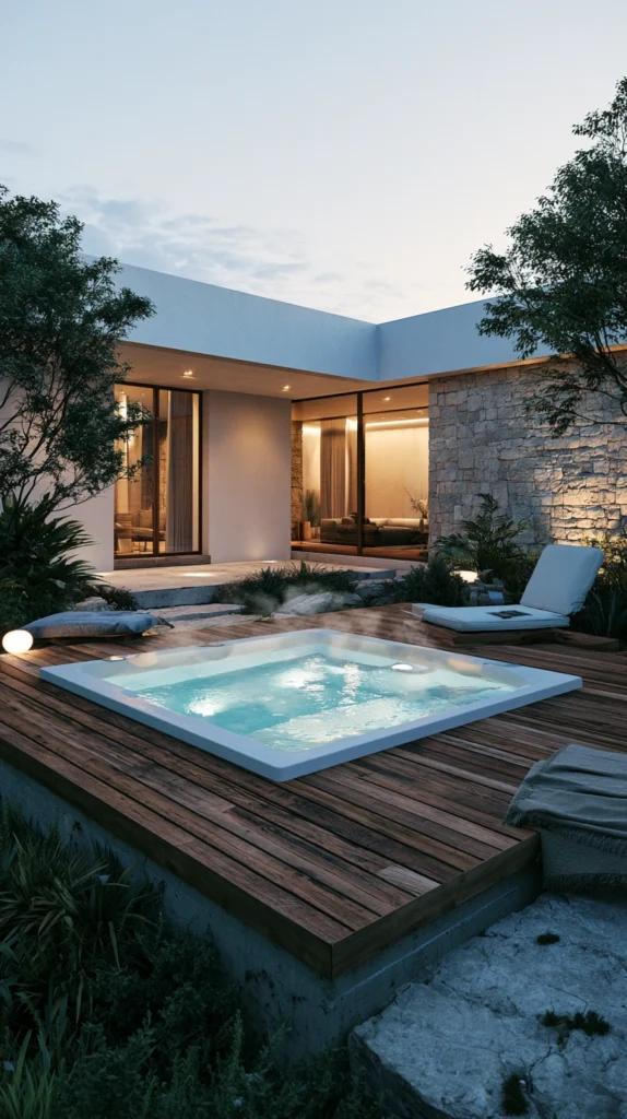 15 Backyard Wellness Garden Ideas (Sauna, Cold Plunge, Zen Corners) 7 vg 6 3
