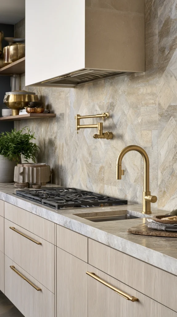 15 Gold Accent Kitchen Ideas That Add Instant Glamour 7 vh 6