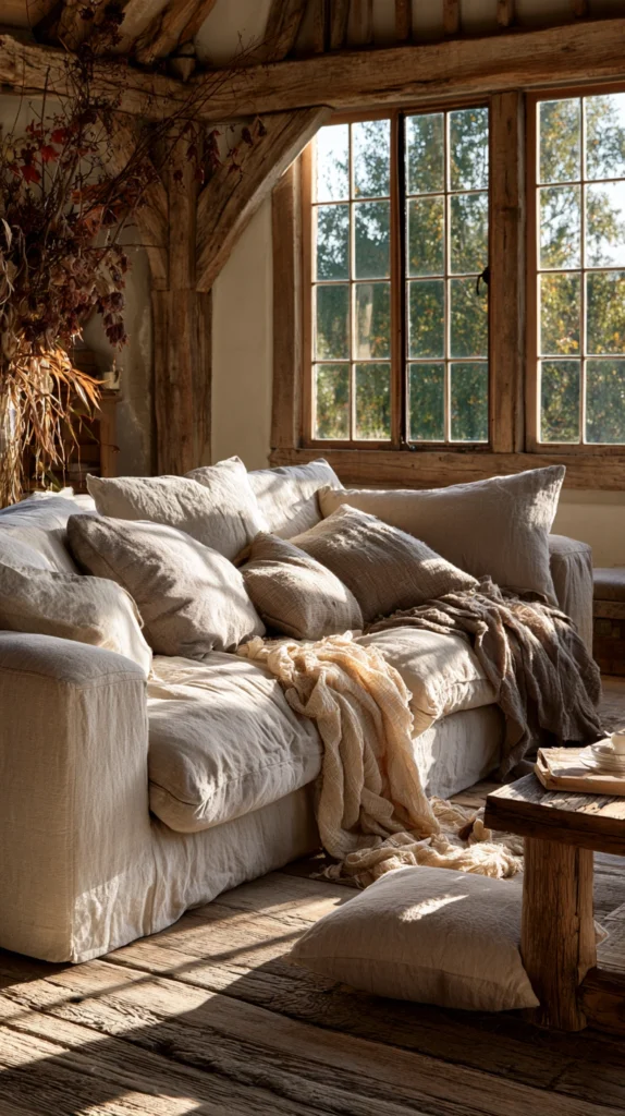 14 Traditional Country Living Room Ideas 2 vr 1