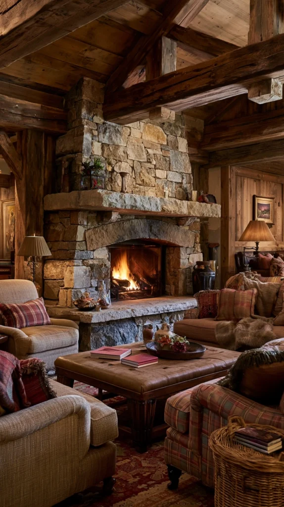 14 Traditional Country Living Room Ideas 3 vr 2
