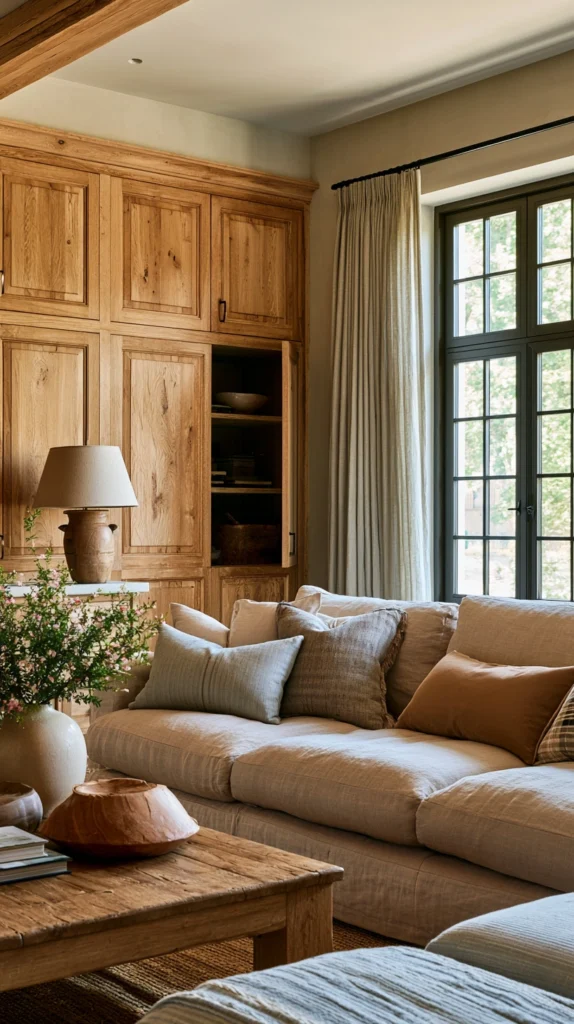 14 Traditional Country Living Room Ideas 10 vr 9