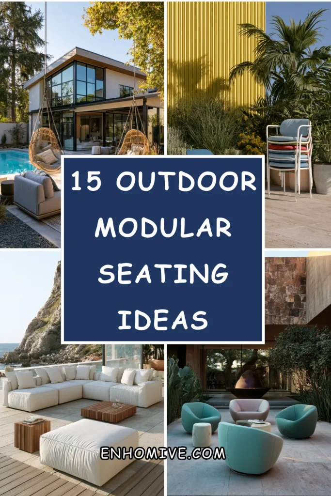 15 Outdoor Modular Seating Ideas for Easy Entertaining and Rearranging 1 How 22