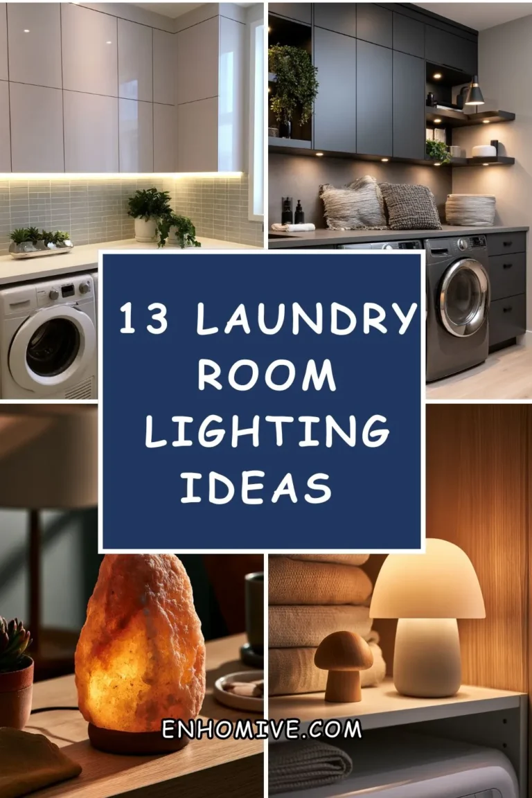 13 Cozy Autumn Lighting Ideas for the Laundry Room