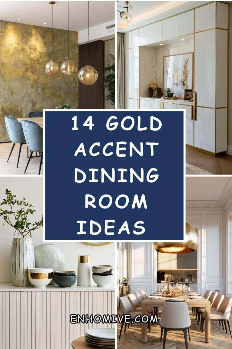 14 Gold Accent Dining Room Ideas for Elegant Gatherings