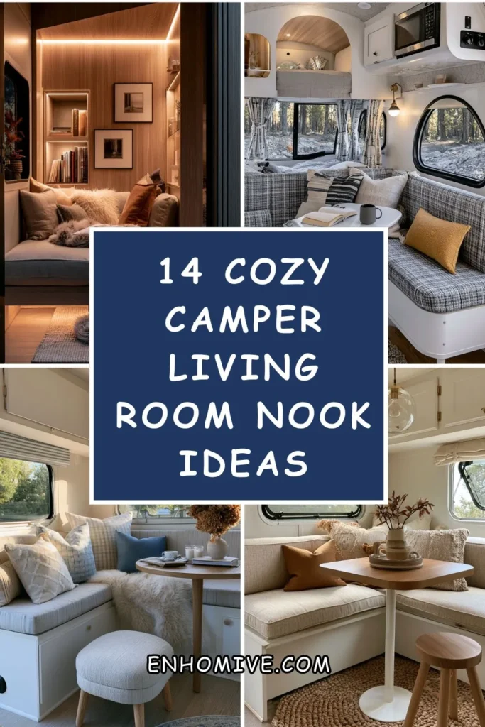 14 Ways to Build a Genuinely Cozy Camper Living Room Nook 1 How 37 1