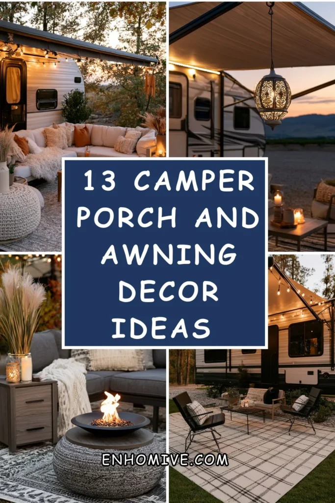 13 Fall Decor Ideas for Your Camper's Porch and Awning Area 1 How 38 1