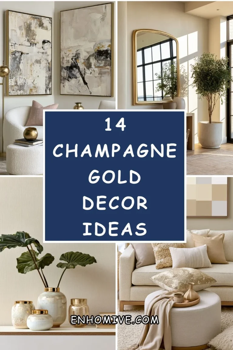 14 Champagne Gold Decor Ideas for Soft Luxury Interiors