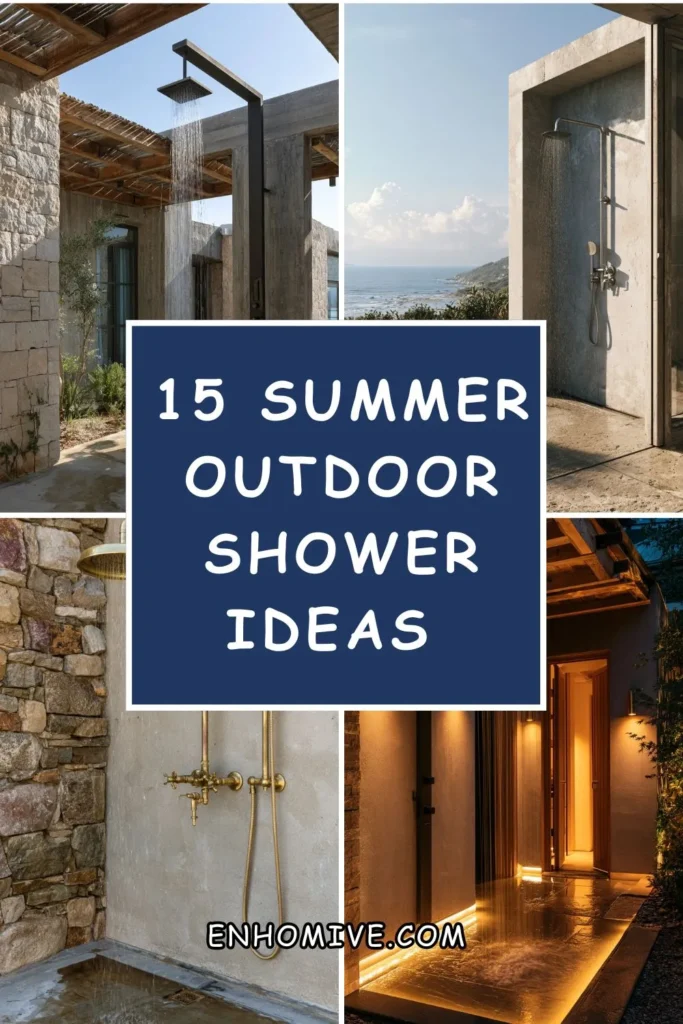 15 Summer Outdoor Shower Ideas That Feel Luxurious 1 How 42