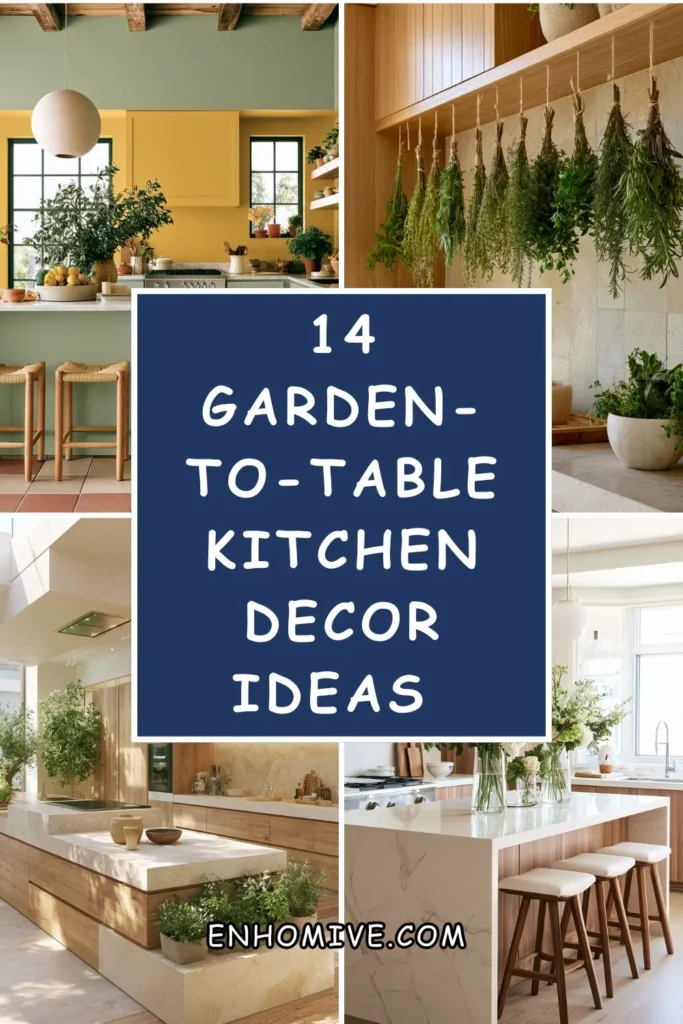 14 Garden-to-Table Kitchen Decor Ideas for a Fresh Summer Vibe 1 How 50