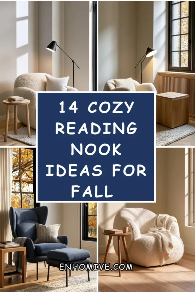 14 Cozy Reading Nook Ideas for Fall Living Rooms