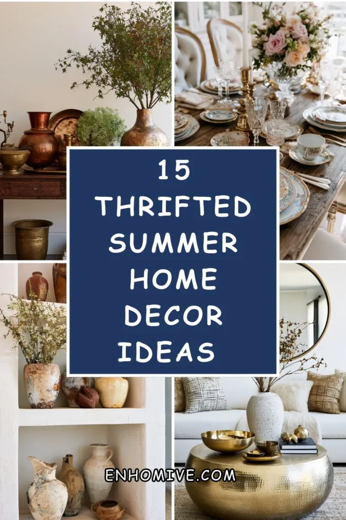 15 Thrifted Summer Home Decor Ideas That Look Intentionally Curated 1 How 56