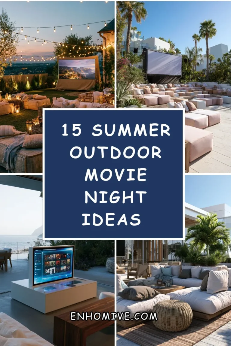 15 Summer Outdoor Movie Night Ideas Beyond the Basic Projector Setup