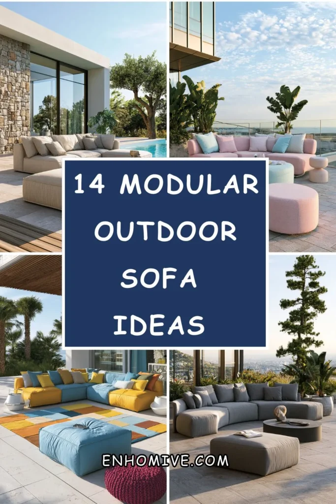 14 Modular Outdoor Sofa Ideas for a Mix-and-Match Patio Setup 1 How 63