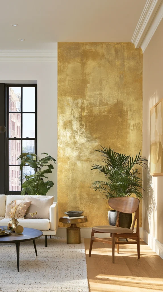 14 Gold Accent Wall Decor Ideas for a Chic Modern Home 4 PD 3