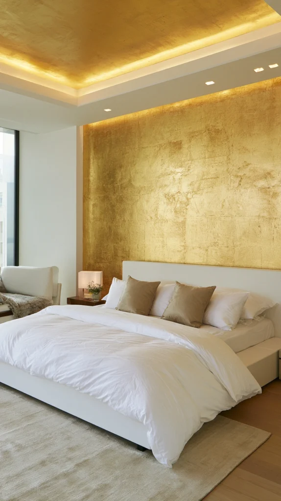 14 Gold Accent Wall Decor Ideas for a Chic Modern Home 8 PD 7