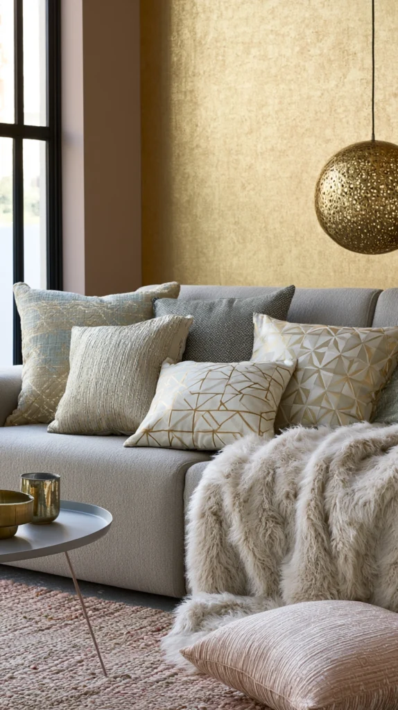 14 Gold Accent Wall Decor Ideas for a Chic Modern Home 10 PD 9