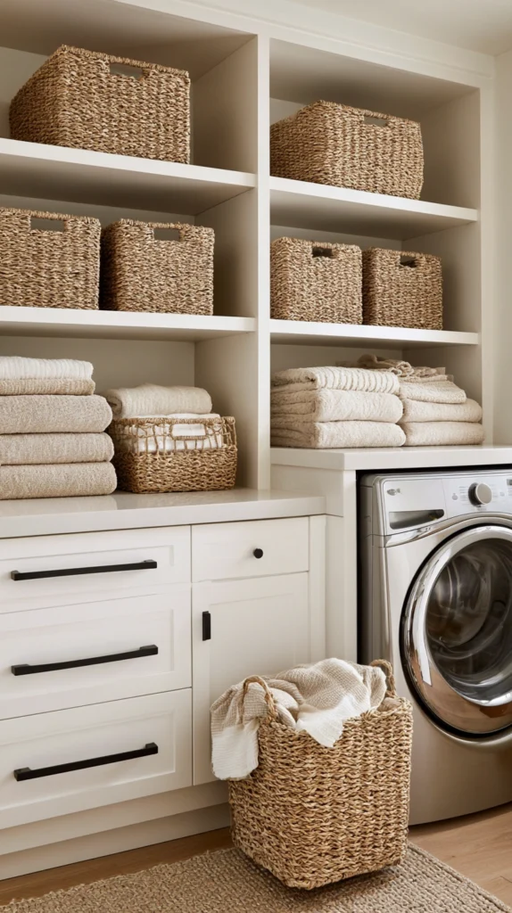 15 Fall Laundry Room Storage Ideas That Actually Look Pretty 2 df 1 3