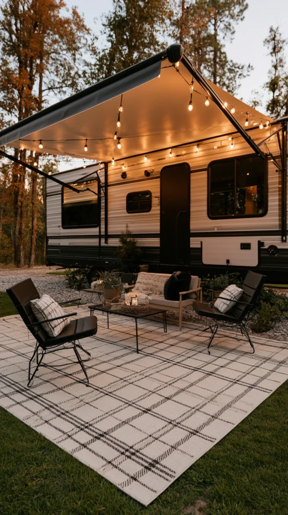 13 Fall Decor Ideas for Your Camper's Porch and Awning Area 2 df 1 5