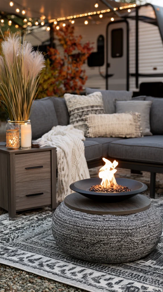 13 Fall Decor Ideas for Your Camper's Porch and Awning Area 11 df 10 5