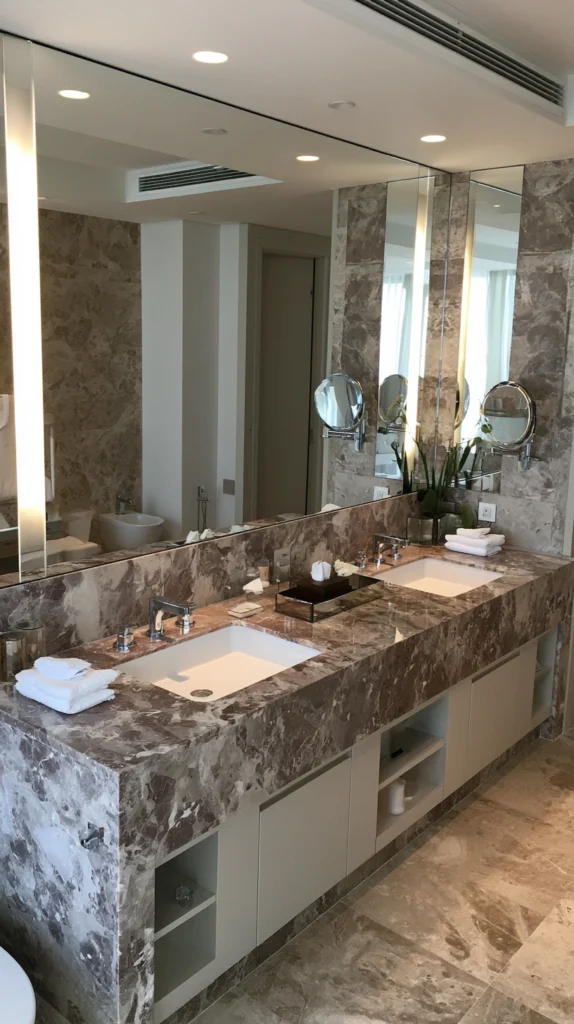 15 Viola Marble Kitchen and Bathroom Ideas for a Luxe Natural Feel 11 df 10