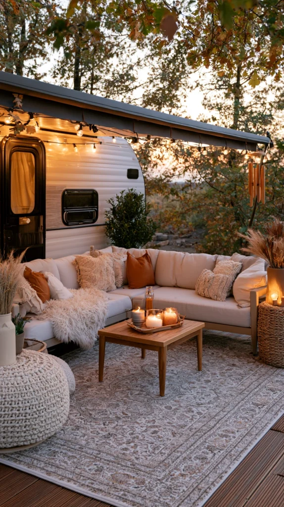 13 Fall Decor Ideas for Your Camper's Porch and Awning Area 13 df 12 5