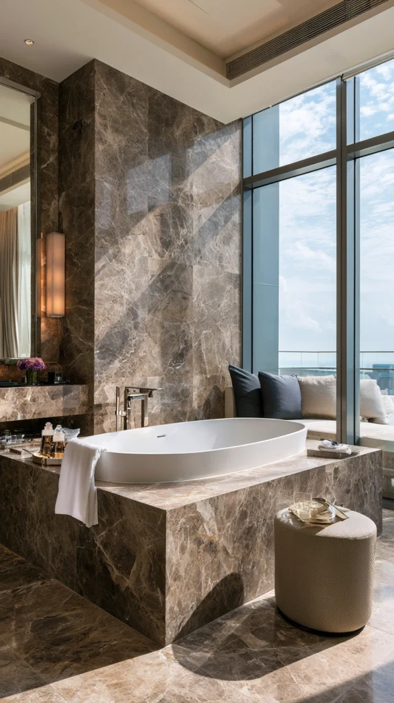 15 Viola Marble Kitchen and Bathroom Ideas for a Luxe Natural Feel 13 df 12