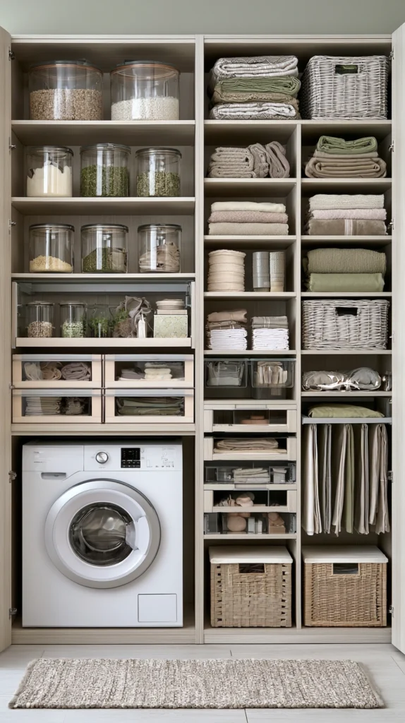 15 Fall Laundry Room Storage Ideas That Actually Look Pretty 16 df 15 1