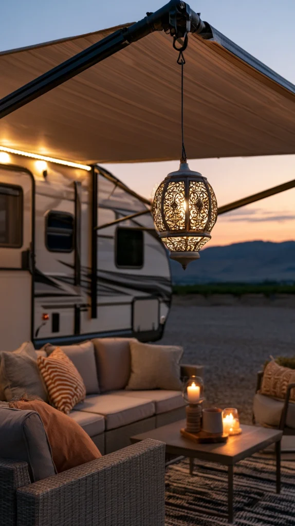 13 Fall Decor Ideas for Your Camper's Porch and Awning Area 7 df 6 5